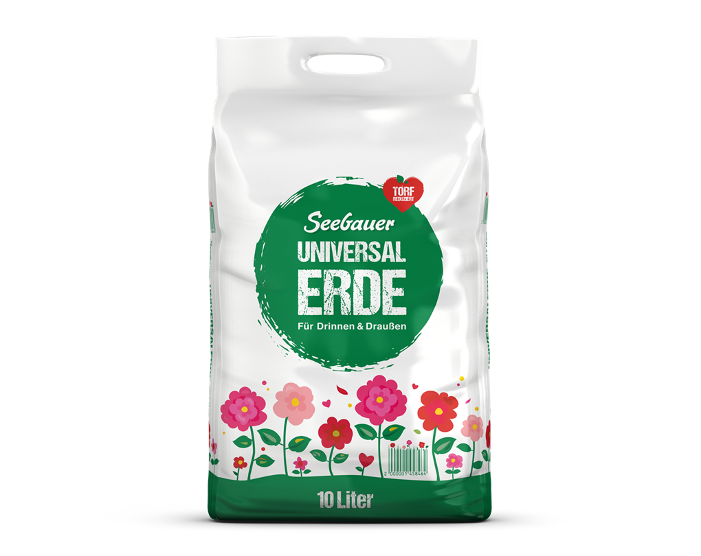 Seebauers torfreduzierte Universalerde, Blumenerde-Mischung - Seebauer