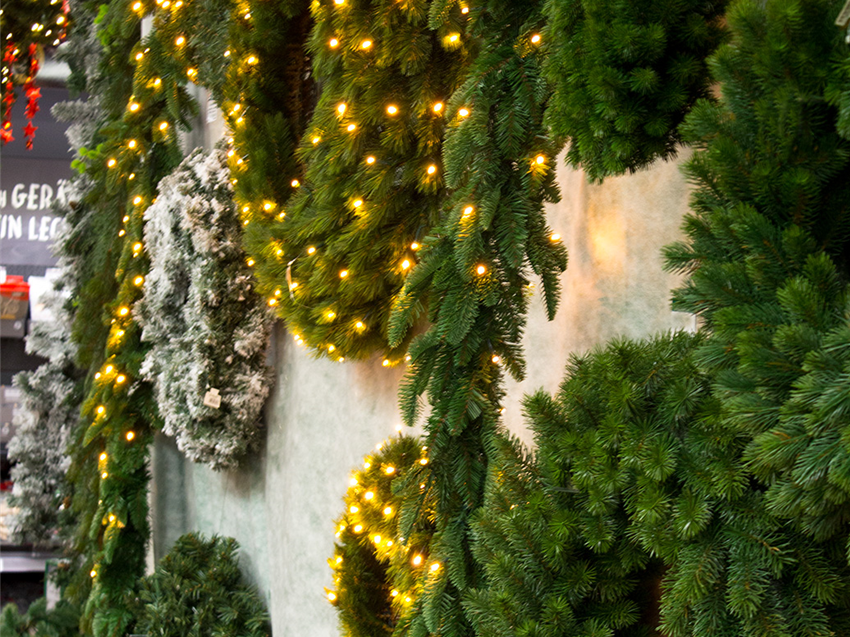Weihnachtsbeleuchtung München Gartencenter Seebauer