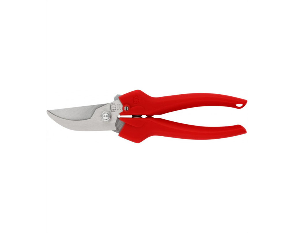 FELCO 320 Ernte- Und Leseschere – Kompakte Gartenschere Mit Gebogener Klinge Für Obst, Gemüse & Blumen | Für Rechts- Und Linkshänder
