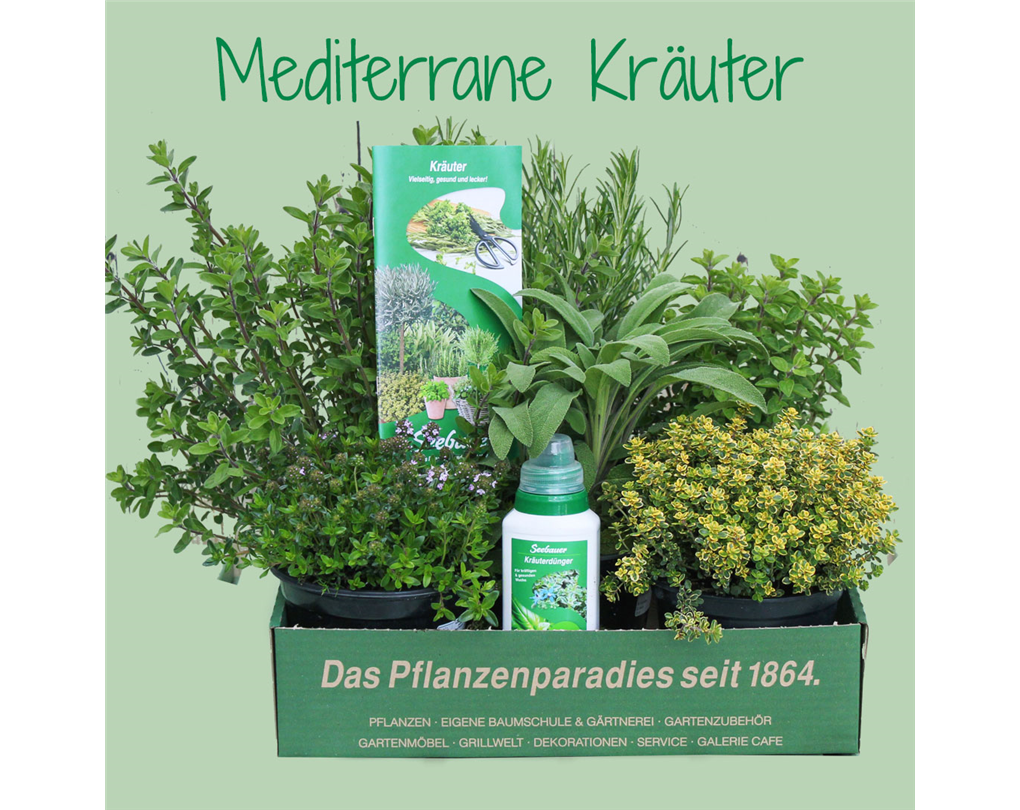 Paket "Mediterraner KräuterMix", Mediterrane Kräutermischung, Exklusiv