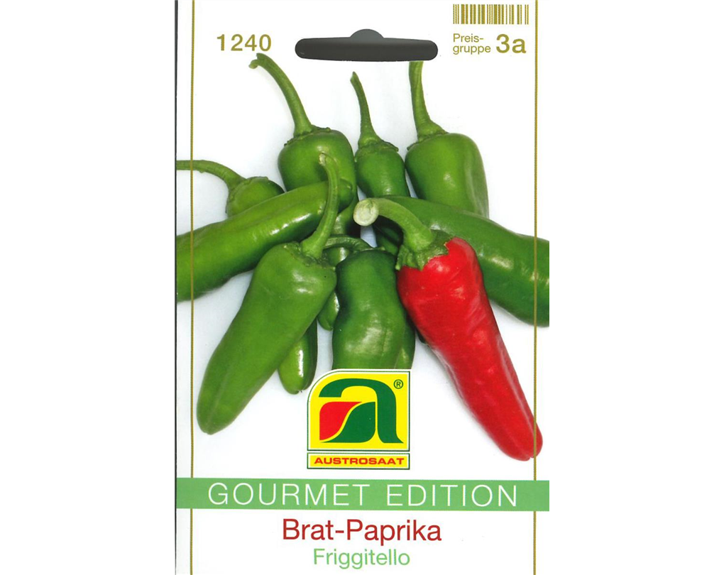 Brat-Paprika &amp;#39;Friggitello&amp;#39; , Capsicum annuum &amp;#39;Friggitello&amp;#39; - Seebauer