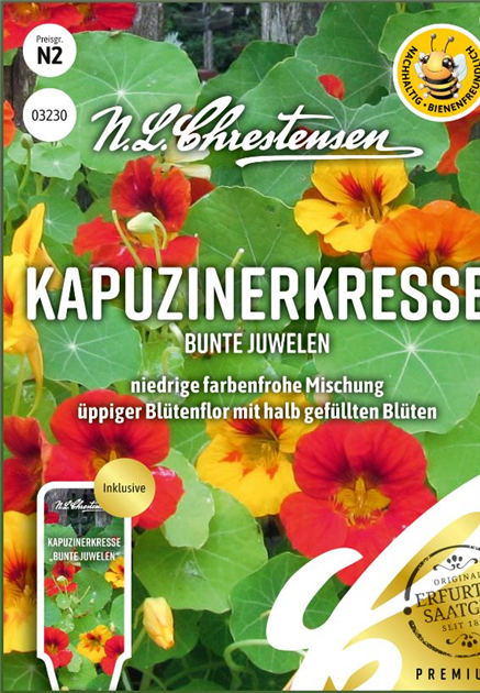 Kapuzinerkresse 'Bunte Juwelen'